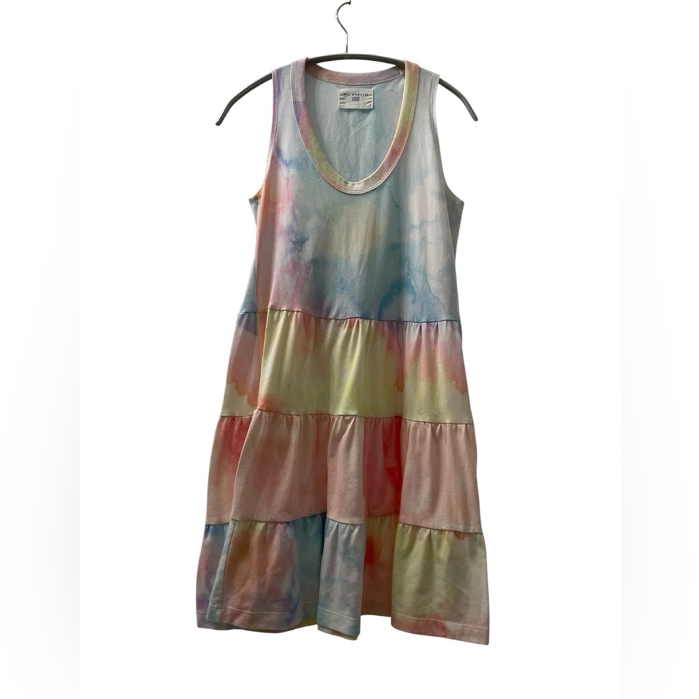 Sol Angeles Watercolor Tie Dye Sleeveless Dress
